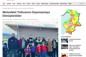 Motosiklet Tutkusunu Dayanışmaya Dönüştürdüler